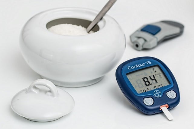 Måling af blodsukker og diabetes tal